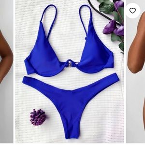 NWT Push Up Plunge Bikini